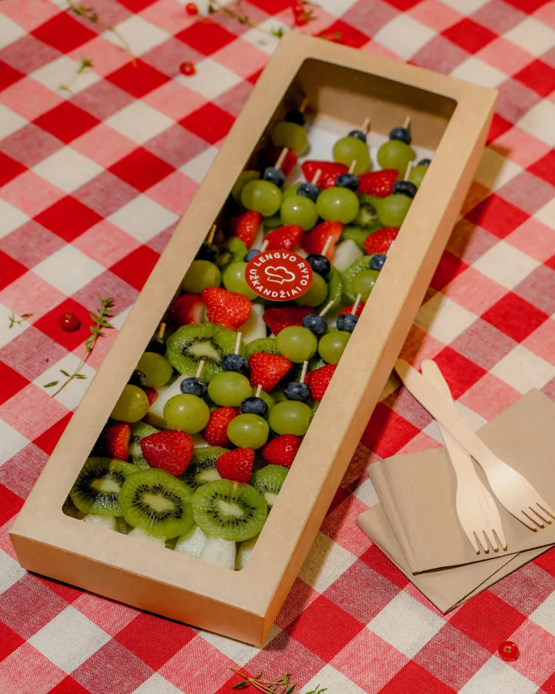 Šviežių VAISIŲ ir UOGŲ IEŠMELIAI, 20 vnt.