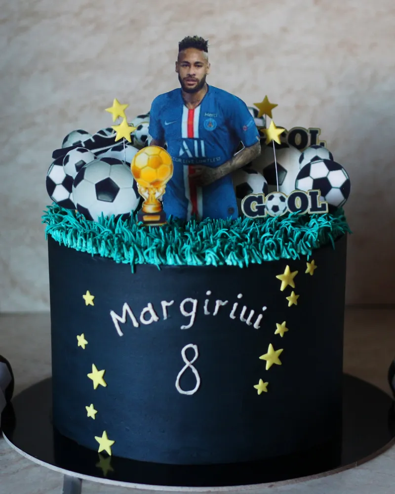 Cake popsai "Futbolas"
