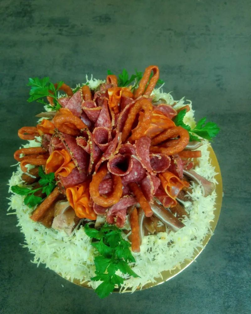 Keptos duonos tortas