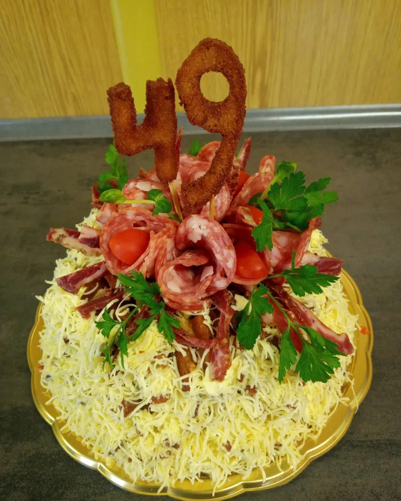 Keptos duonos tortas