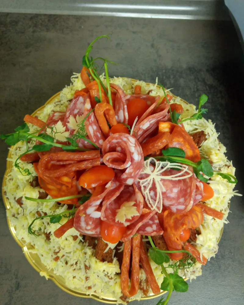 Keptos duonos tortas