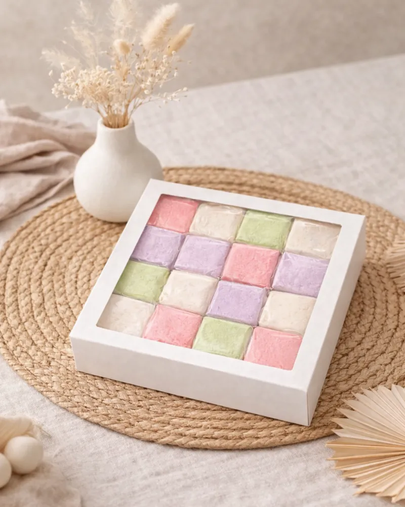 NEzefyrai (Marshmallows) be kiaušinių baltymų