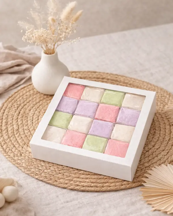 NEzefyrai (Marshmallows) be kiaušinių baltymų