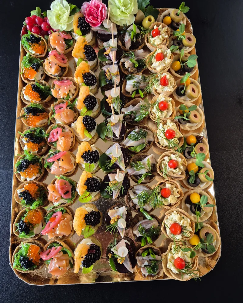 Užkandžių rinkinys BE MĖSOS, 63vnt