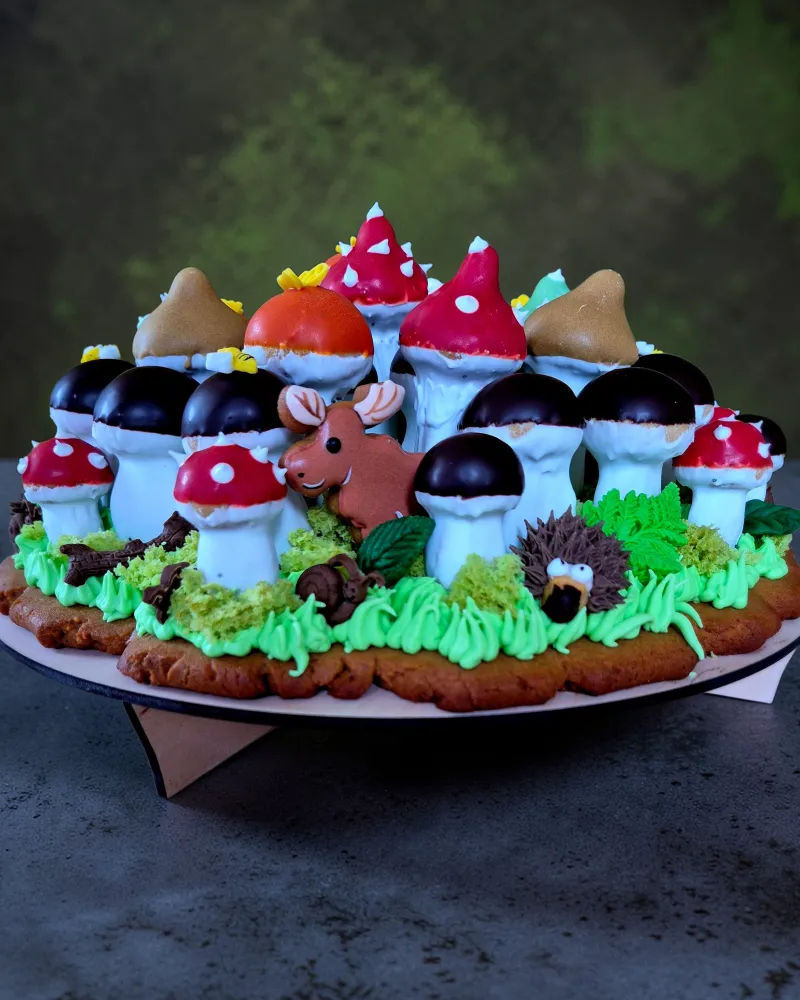 Meduolinis rinkinys GRYBŲ ŠEIMYNA