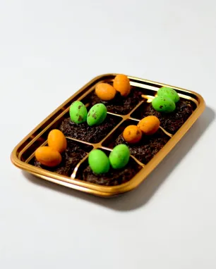 Šokoladiniai lizdeliai