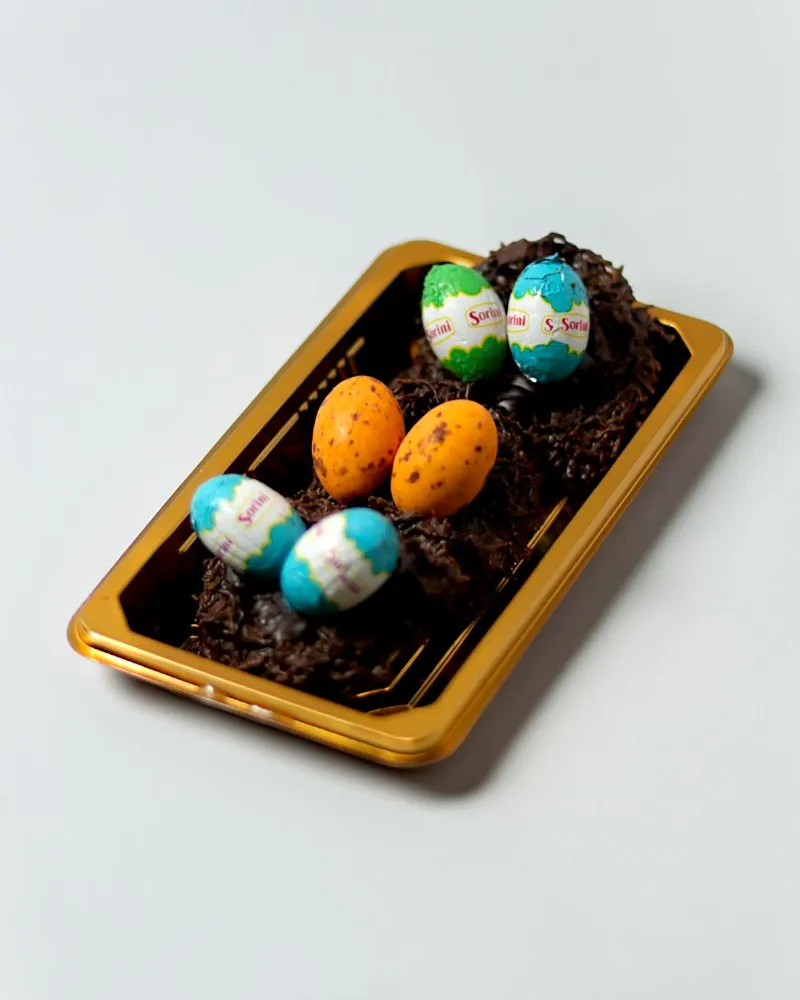 Šokoladiniai lizdeliai