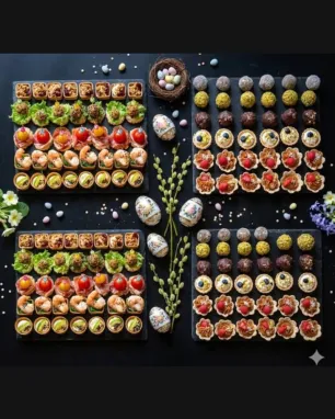 Velykų vaišių krepšelis Jums!