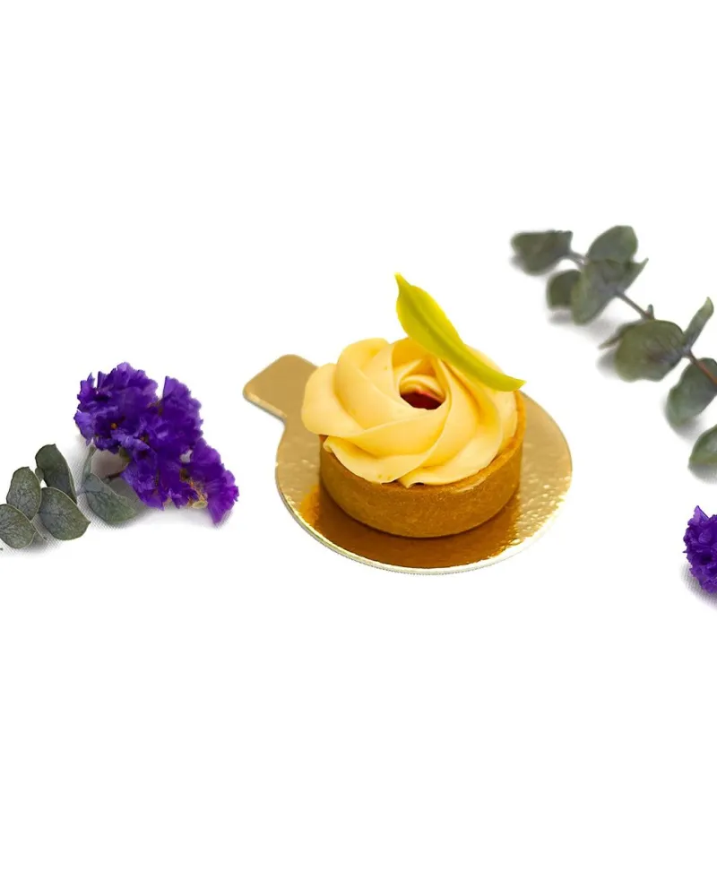 Mini tartaletė su citrusiniu kremu