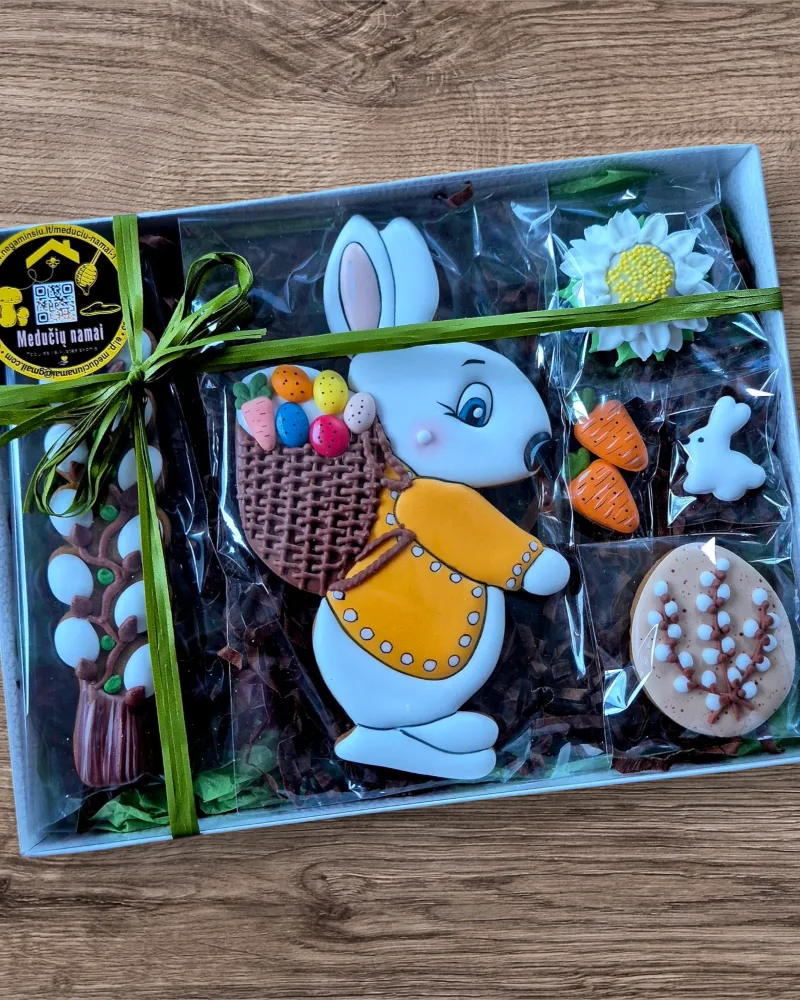 Meduolinių saldėsių rinkinys VELYKŲ ZUIKIS