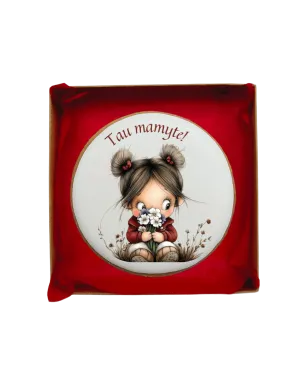 Dekoruotas meduolinis sausainis „Mamos diena6” 1 vnt.