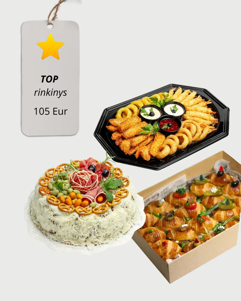 Užkandžių rinkinys "Tikras vakarėlis"