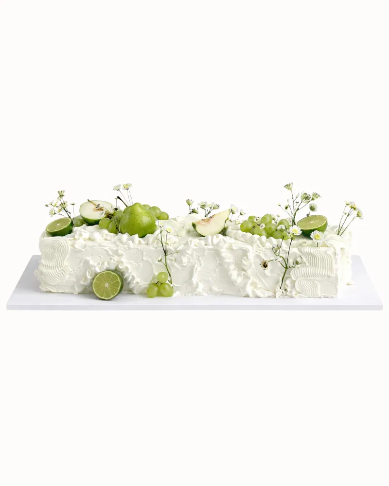 Pailgas tortas su pasirinktos spalvos dekoracijomis (nuo 4 kg)