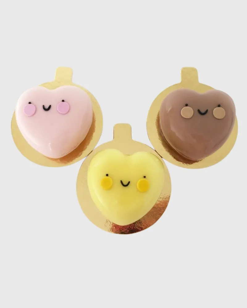 Saldaus stalo rinkinys ŠIRDELĖS (10-12 asm.)