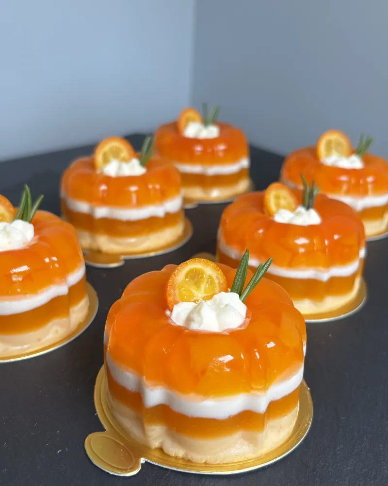 ŽELIUKAS vaisių ir uogų desertas, ~120 g