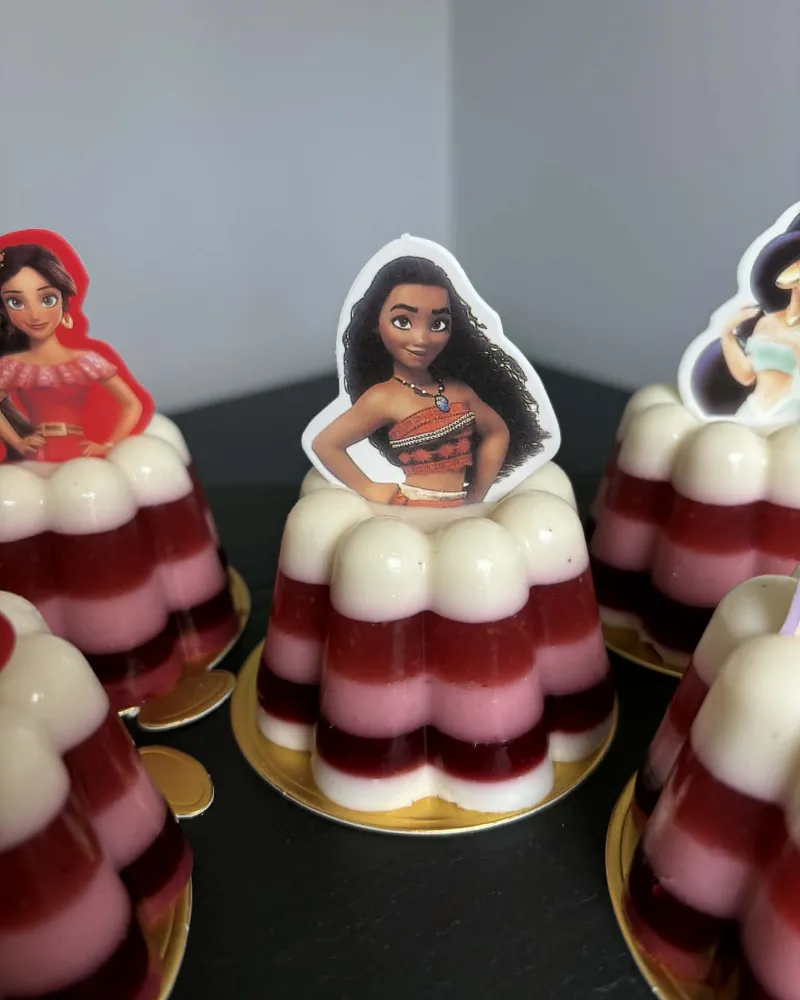 PRINCESĖ vaisių ir uogų desertas vaikams, ~120 g