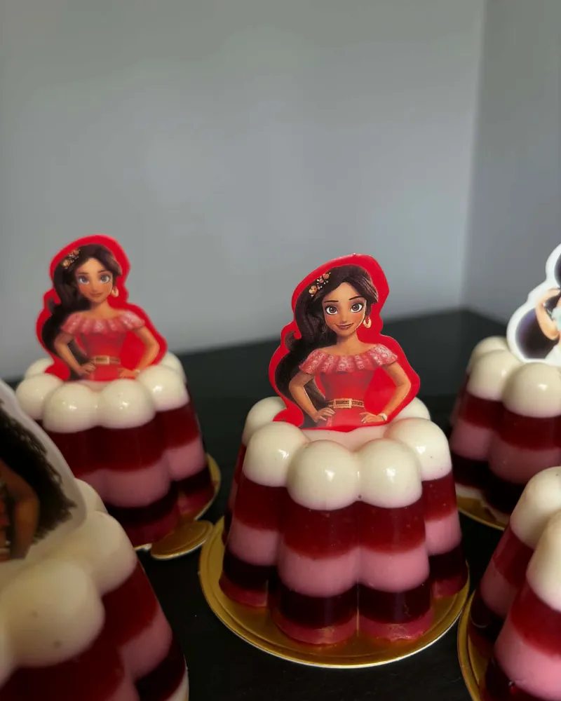 PRINCESĖ vaisių ir uogų desertas vaikams, ~120 g