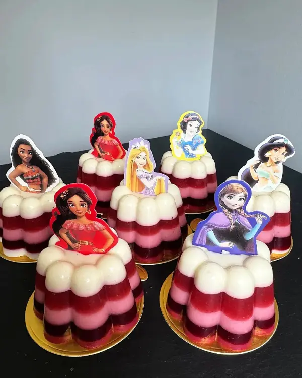 PRINCESĖ vaisių ir uogų desertas vaikams, ~120 g