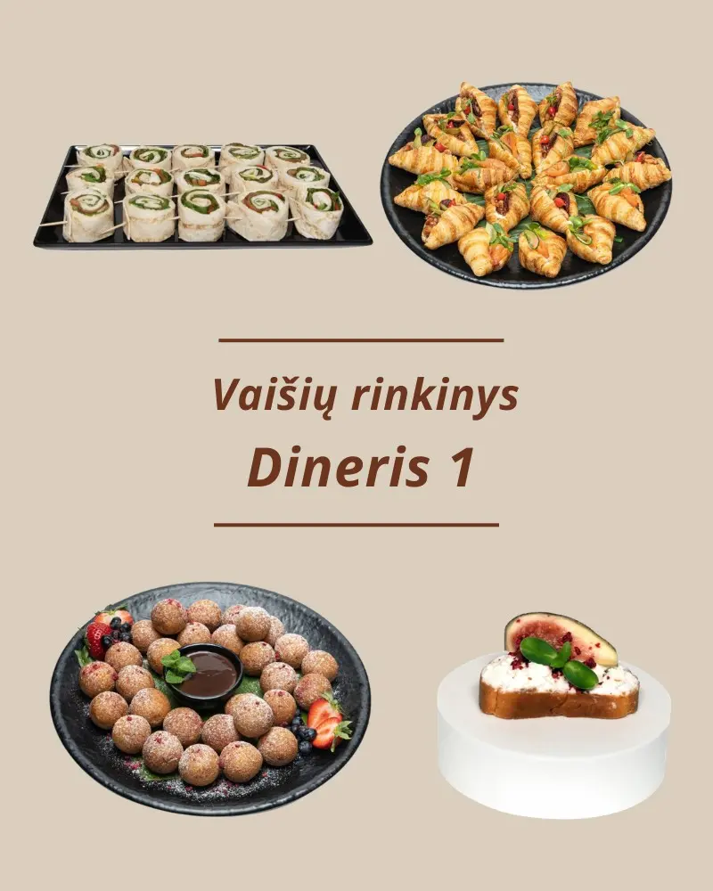 Vaišių rinkinys "Dineris 1"