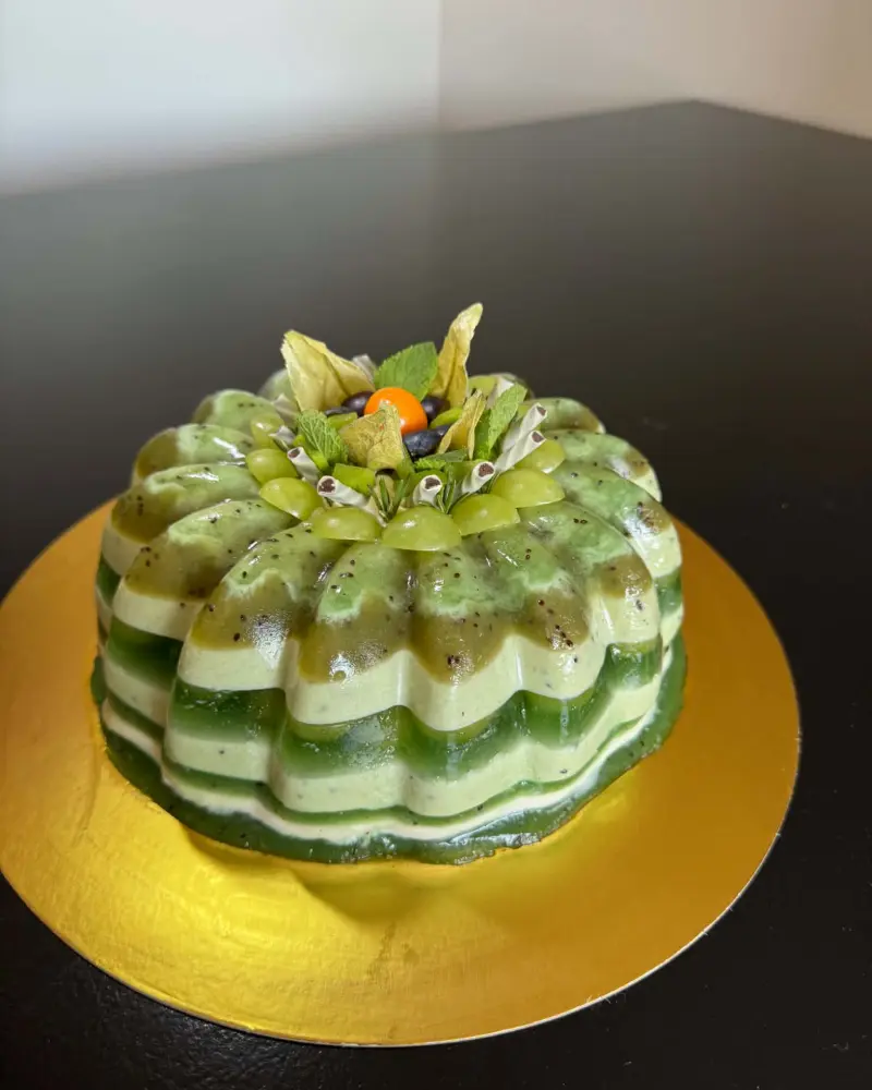 Natūralus želė tortas su vaisiais ir uogomis UNO, ~2 kg