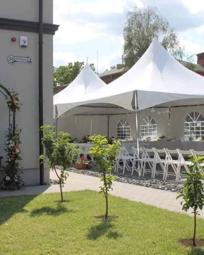 Palapinių ir lauko baldų nuoma šventėms/renginiams