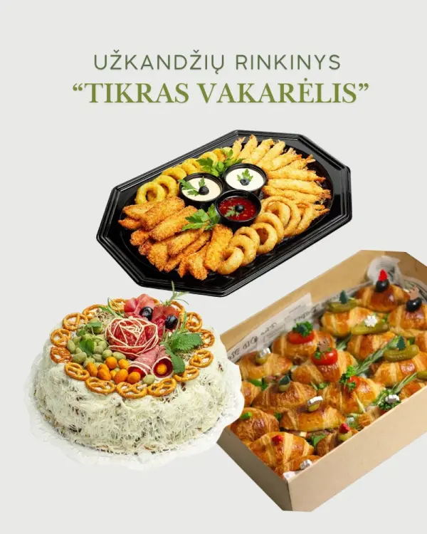 Užkandžių rinkinys "Tikras vakarėlis"