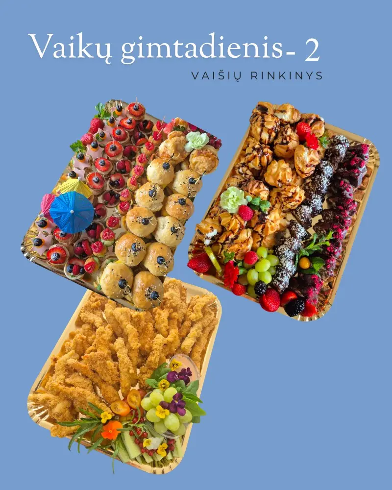 Rinkinys VAIKŲ GIMTADIENIS-2