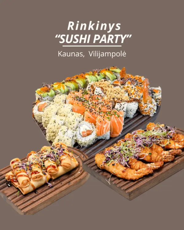 Rinkinys SUSHI PARTY