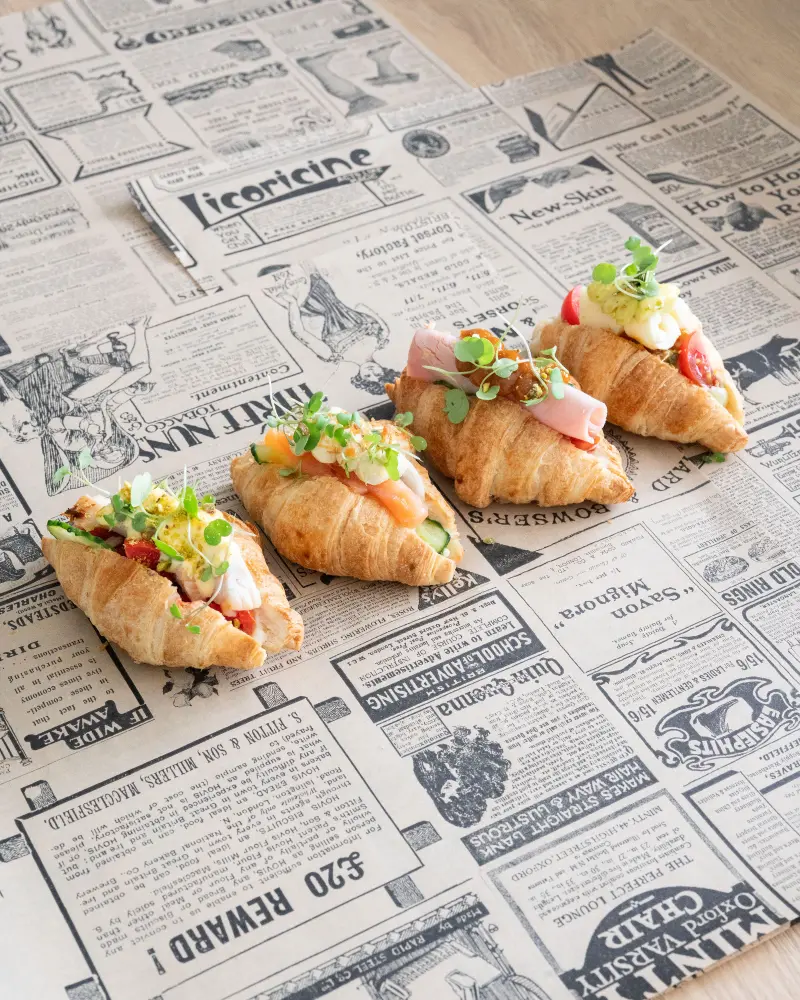 Mini kruasanų rinkinys (4 skoniai) 20 vnt