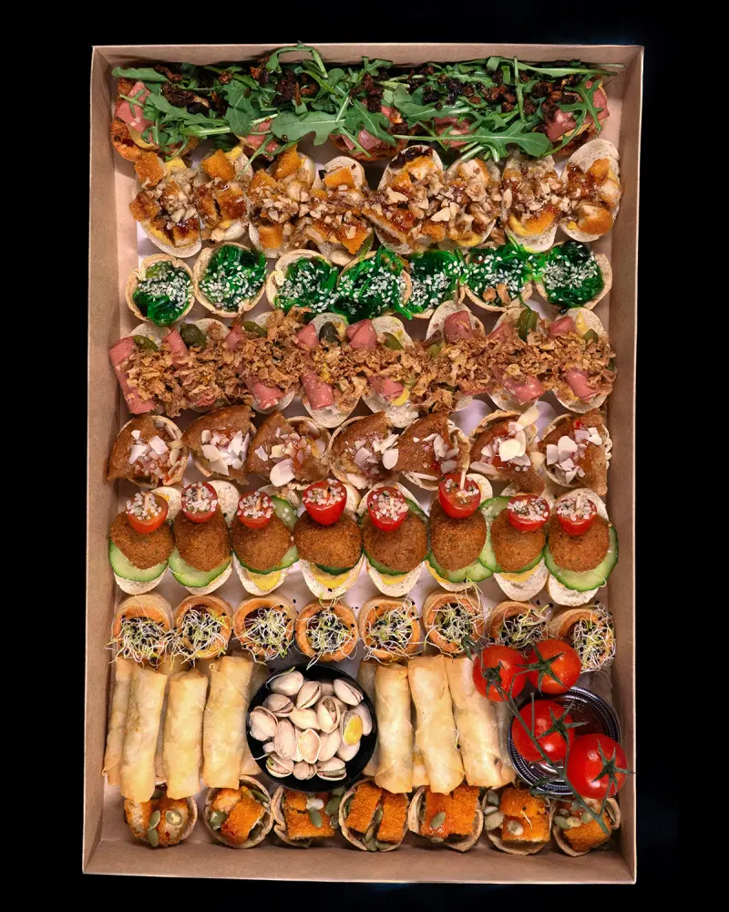 Veganiškų užkandukų rinkinys, 70 vnt