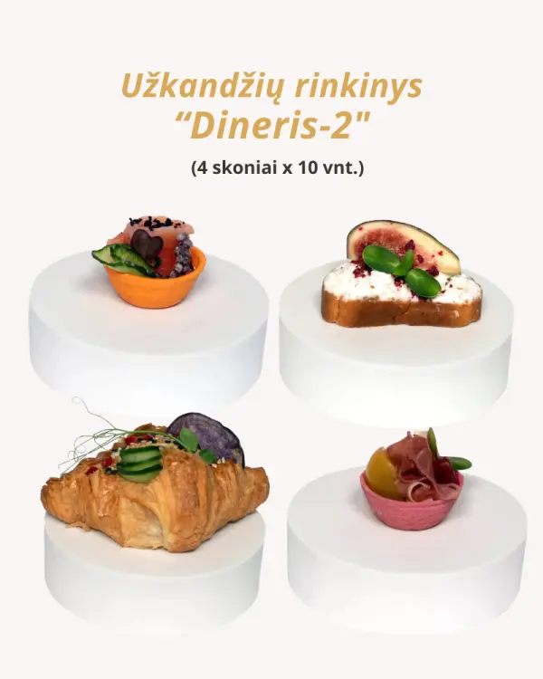 Užkandžių rinkinys “Dineris -2” (10 asm.)