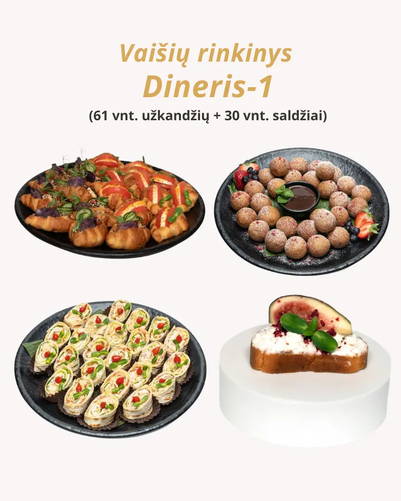 Vaišių rinkinys "Dineris 1"
