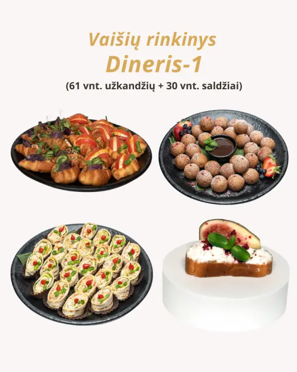Vaišių rinkinys "Dineris 1"