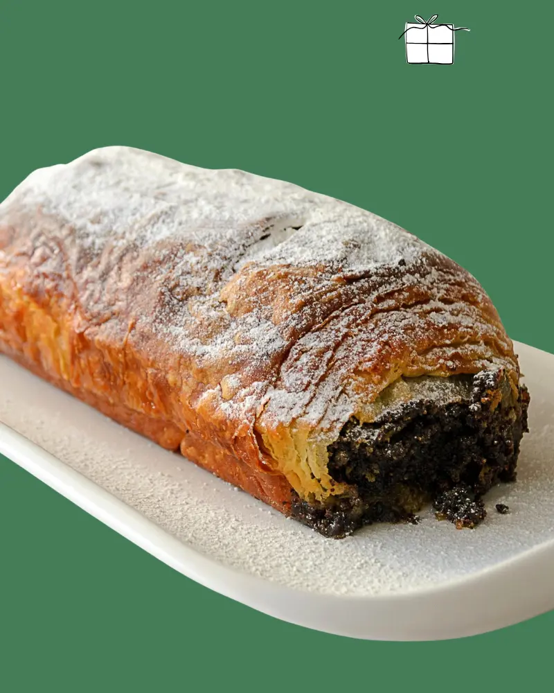 Sviestinis šimtalapis su aguonomis, ~500 g (nuo 15 vnt.)