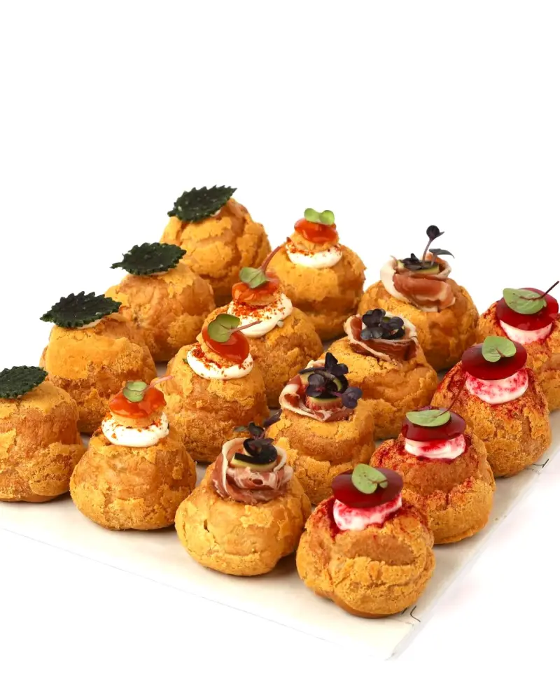 Gurmaniškų choux rinkinys be mėsos, 16 vnt.