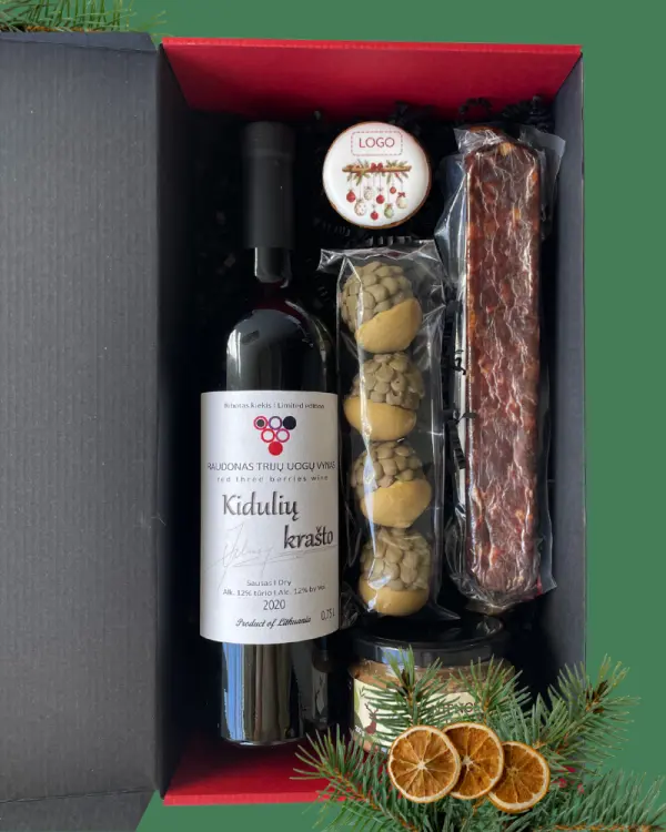 Verslo dovana "Skonių kelionė", (nuo 15 vnt.)