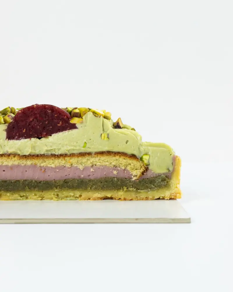 Pistacinė tartaletė,  18 cm