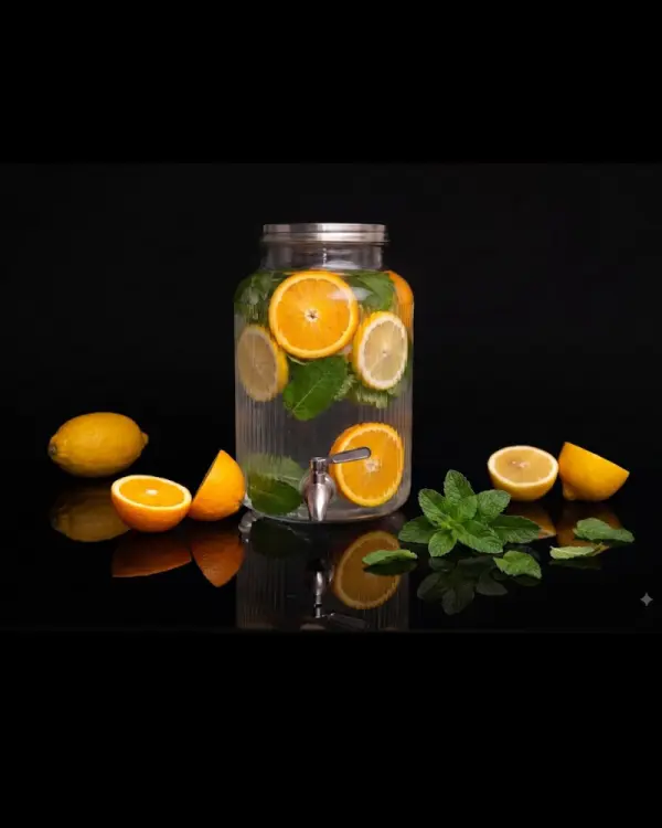 Vanduo su mėta ir citrusais, 5L