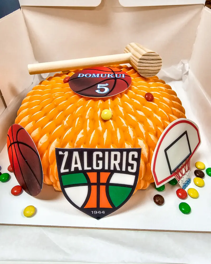Daužomas tortas Krepšinis/futbolas