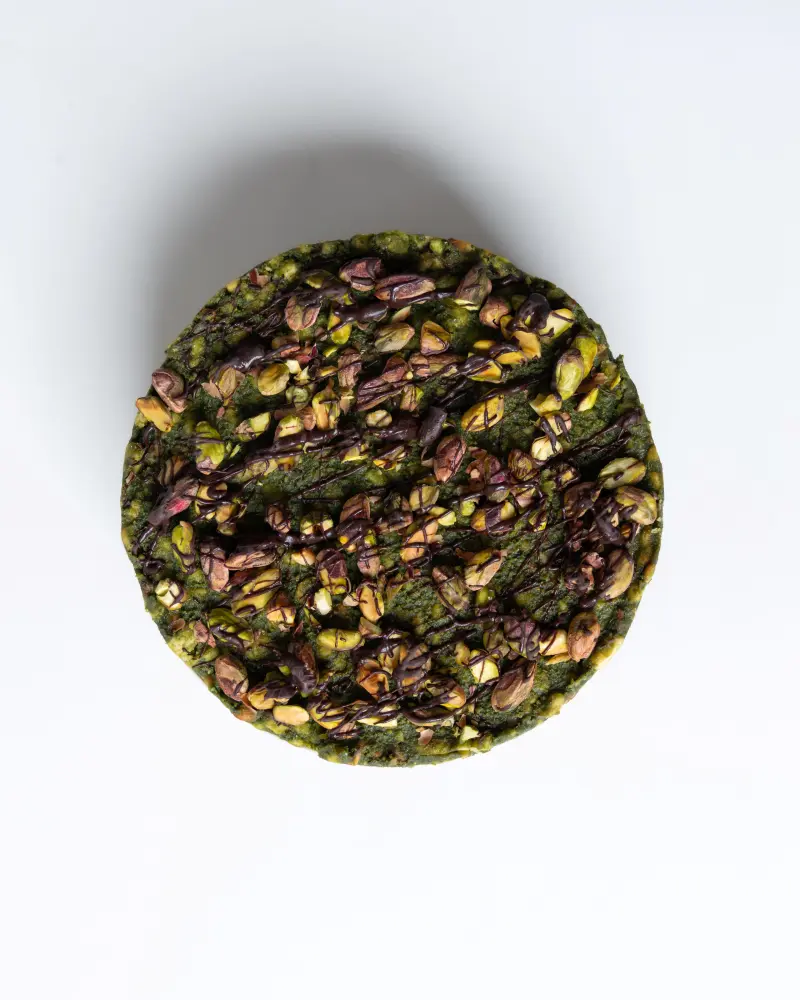 Matcha šakočio tinginio tortas