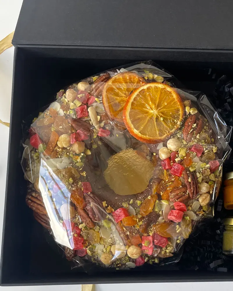 Brandintas kalėdinis pyragas DELUXE