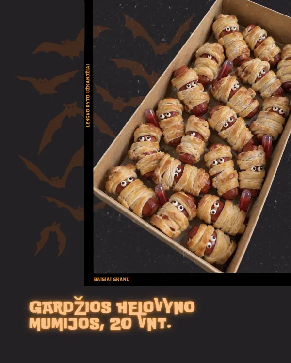 Gardžios HELOVYNO MUMIJOS, 20 vnt.