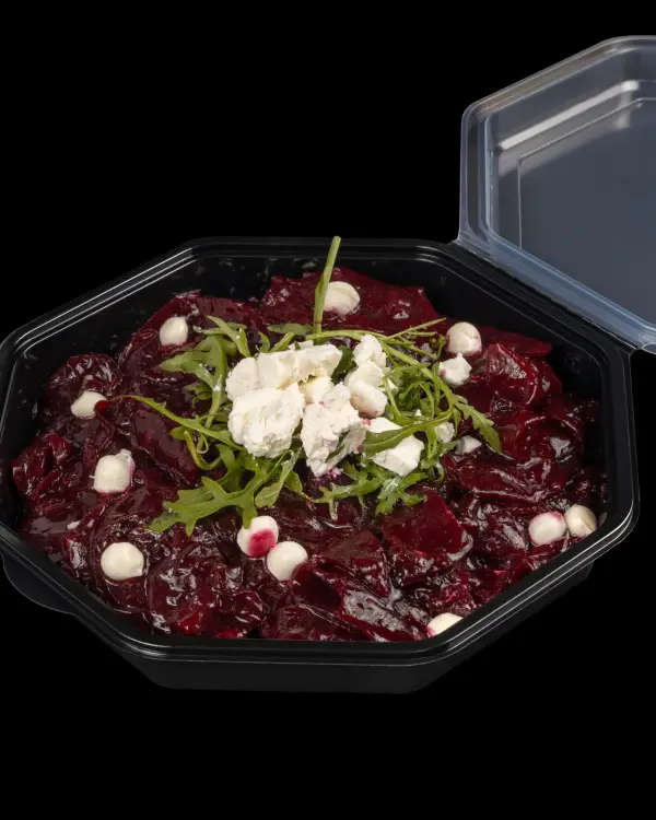 Keptų burokėlių salotos su feta