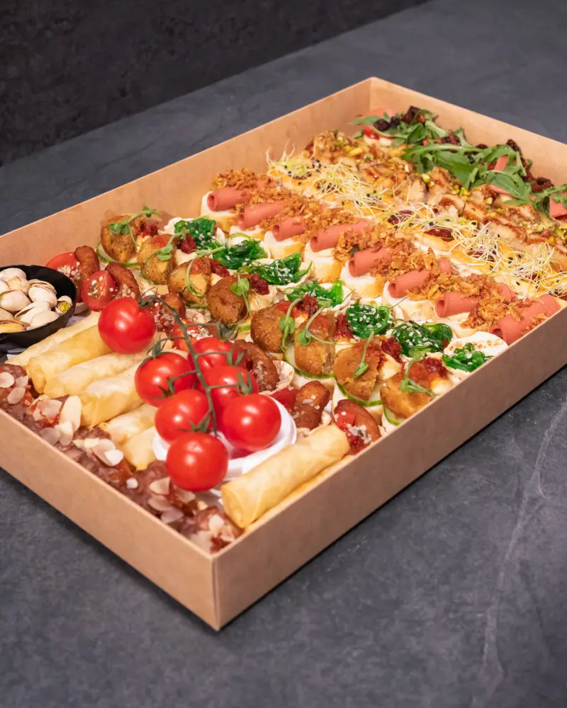 Veganiškų užkandukų rinkinys, 70 vnt